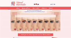 Desktop Screenshot of de.virtual-hairstudio.com